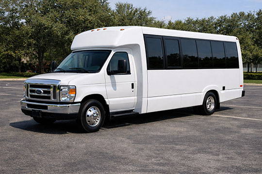 18-passenger minibus available for charter in Schaumburg, IL