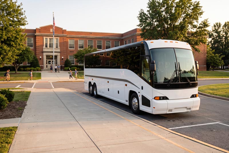 School Field Trip Bus Rentals in Schaumburg, IL