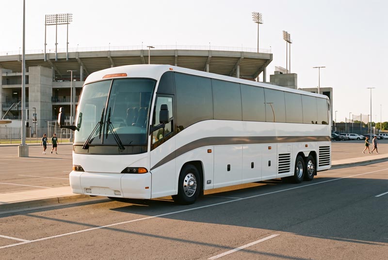 Sports Team Charter Bus Rentals in Schaumburg, IL