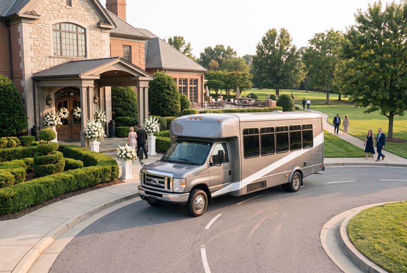Wedding Shuttle Bus Services in Schaumburg, IL